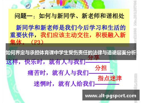 如何界定与承担体育课中学生受伤责任的法律与道德层面分析